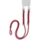 Шнурок для чохла Crossbody by Upex with Aide Red and Accrocher Silver - зображення 1