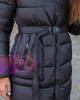 Жіноче зимове пальто Fodarlloy 3XL чорне 06112 - зображення 2