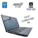 Ноутбук Lenovo G570 / 15.6" TN / Intel Core i3-2350M (2(4) ядра по 2.3GHz) / 6GB DDR3 / 500GB HDD / HD Graphics 3000 / WebCam б/в - зображення 1