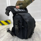 Поясна Сумка на ногу Cordura 1000D з 5-ма кишенями чорна розмір 30,5x12,5х22,8 см - зображення 4