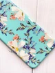 Матовий бірюзовий чохол на Samsung Galaxy A32 Квітковий малюнок (принт 272) - зображення 2