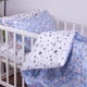 Простынь на резинке MirSon Бязь Kids Time 18-0006 Rainbow Unicorn высота 25 см 80х190 см (2200007016167) - изображение 4