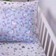 Простынь на резинке MirSon Бязь Kids Time 18-0006 Rainbow Unicorn высота 25 см 80х190 см (2200007016167) - изображение 3