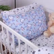 Простынь на резинке MirSon Бязь Kids Time 18-0006 Rainbow Unicorn высота 25 см 80х190 см (2200007016167) - изображение 2