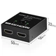 HDMI розгалуджувач двонаправлений Bi-Direction Switch на 2 порти Addap HVS-03 переключатель + комутатор 2 в 1 (7584) - зображення 6