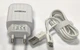 Сетевое зарядное устройство Moxom KH-48 2in1 Micro 2Usb/2.4a White - изображение 1