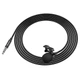 Микрофон петличный c поп-фильтром HOCO Lavalier microphone (3,5 mm, 2m). Black - изображение 7
