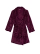 Халат Victoria's Secret Short Cozy Robe XS/S бордовий - зображення 1