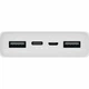 Повербанк Xiaomi MI Power Bank 3 20000mAh 18W білий (PLM18ZM/VXN4258CN) - зображення 2