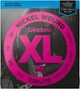 Струны для бас-гитары D'Addario ESXL170 XL NICKEL WOUND BASS REGULAR LIGHT DOUBLE BALL END (45-100) - изображение 1