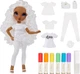 Лялька Rainbow High Color & Create DIY Doll Purple Eyes - Рейнбоу Хай Розфарбуй і створи Ляльку сам! - 594147 (Фіолетові очі) - зображення 2
