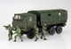 Сборная модель 1/72 автомобиль JGSDF 3 1/2t Truck with Additional Armor w/6 Figures Aoshima 01208 - изображение 5