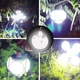 Подвесная светодиодная led лампа кемпинговая на аккумуляторе от usb BL-2029 с солнечной батарее складная, White - изображение 6
