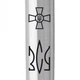 Кулькова ручка Parker JOTTER 17 ARMY SS CT BP Емблема ЗСУ + Напис 16132_W101b - изображение 3