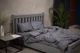 Комплект постельного белья Satin Stripe Gray 100% хлопок 215х150 см 2 шт, 70х70 см семейный - изображение 5
