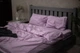 Комплект постельного белья Satin Stripe Lavender 100% хлопок 220х180 см 70х50 см - изображение 3