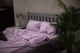 Комплект постельного белья Satin Stripe Lavender 100% хлопок 220х180 см 70х50 см - изображение 4