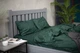 Комплект постільної білизни Satin Stripe Emerald 100% бавовна 215х150 см 70х70 см полуторний - зображення 5