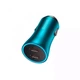 АЗУ Baseus Golden Contactor Pro Dual Fast Charger Car Charger C+C 40W Dark Blue (759788) - изображение 1