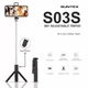Монопод-штатив S03-S с Bluetooth кнопкой для смартфона чёрный Без бренда (770594) - изображение 4