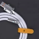 ​Сверхпрочный кабель с поддержкой быстрой зарядки Белый TYPE-C - изображение 2