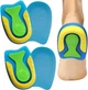 Ортопедичні силіконові амортизуючі устілки під п'яту Gel Insole Silicone Розмір 41-46 - зображення 4