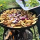 Сковорода 50 см из диска бороны + подставка для разведения огня с цельными ножками - изображение 7