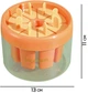 Формы для мороженого A-Plus ICE CREAM MOLD 8 шт Мороженица с отсеком для воды Оранжевый - изображение 3