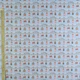 Коттон голубой, розовые, коричневые домики, ш.145 (18442.025) - изображение 3