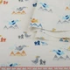Коттон белый, серые, голубые дракончики, ш.155 (18442.036) - изображение 2