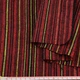 Ткань этно черная, красные, оранжевые, желтые полоски ш.150 (22806.081) - изображение 2