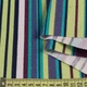 Деко коттон полоски салатовые, синие, фиолетовые, бирюзовый, ш.150 (20406.011) - изображение 2