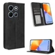 Чехол-книжка Deexe Retro Style для Infinix Note 30 - Black - изображение 6