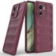 Силиконовый (TPU) чехол Deexe Terra Case для Motorola Edge 40 - Wine Red - изображение 2