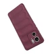 Силиконовый (TPU) чехол Deexe Terra Case для Motorola Edge 40 - Wine Red - изображение 3