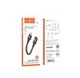 Кабель Hoco U107 Type-C male to Lightning female adapter cable (L-0.1m) Black - зображення 2