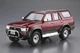Сборная модель 1/24 автомобиль Toyota VZN130G Hilux Surf SSR-X Wide Body '91 Aoshima 05698 - изображение 6