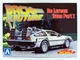 Сборная модель 1/43 автомобиль DeLorean DMC-12 "Back to the Future I" Aoshima 05475 - изображение 1