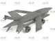 Сборная модель ICM Q-2С ВQM-34А Firebee с тележкой 1 самолет и тележка 48401 - изображение 7