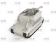 Збірна модель ICM 10.5cm leFH 16 Sf auf Geschutzwagen FCM36 f Німецька самохідна гаубиця 2 СВ 35340 - зображення 13