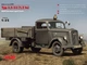 Сборная модель ICM Typ 2,0-32 1,0 to , немецкий легкий грузовой автомобиль 2 Мировой войны 35401 - изображение 2