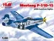 Збірна модель ICM Мустанг Р-51D-15, американський винищувач 2 Світової війни 48151 - зображення 2