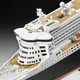 Сборная модель 1/1200 пассажирское судно Queen Mary 2 Model Set Revell 65808 - изображение 4