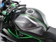 Сборная модель 1/12 мотоцикла Kawasaki Ninja H2 Carbon Tamiya 14136 - изображение 13