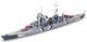 Сборная модель 1/700 Немецкий тяжёлый крейсер Prinz Eugen Серия Waterline Tamiya 31805 - изображение 6