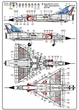 Сборная модель 1/48 реактивный самолет Mirage IIIE/RD Heller 30422 - изображение 8