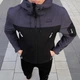 Демисезонная мужская Куртка с капюшоном Pobedov Korol’ Lev SoftShell на флисе серая размер M - изображение 5