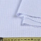 Коттон белый в синюю пунктирную клетку ш.152 (18492.004) - изображение 2