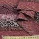 Жаккард пальтовый с шерстью в полоску орнамент фиолетовую, бордовую, розовую, ш.147 (11614.001) - изображение 2