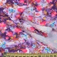 Поплин фиолетово-белый с малиновыми цветами ш.150 (14003.003) - изображение 2